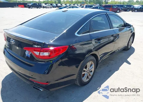 2017 Hyundai Sonata Se z USA, uszkodzony, nr VIN 5NPE24AF0HH445024